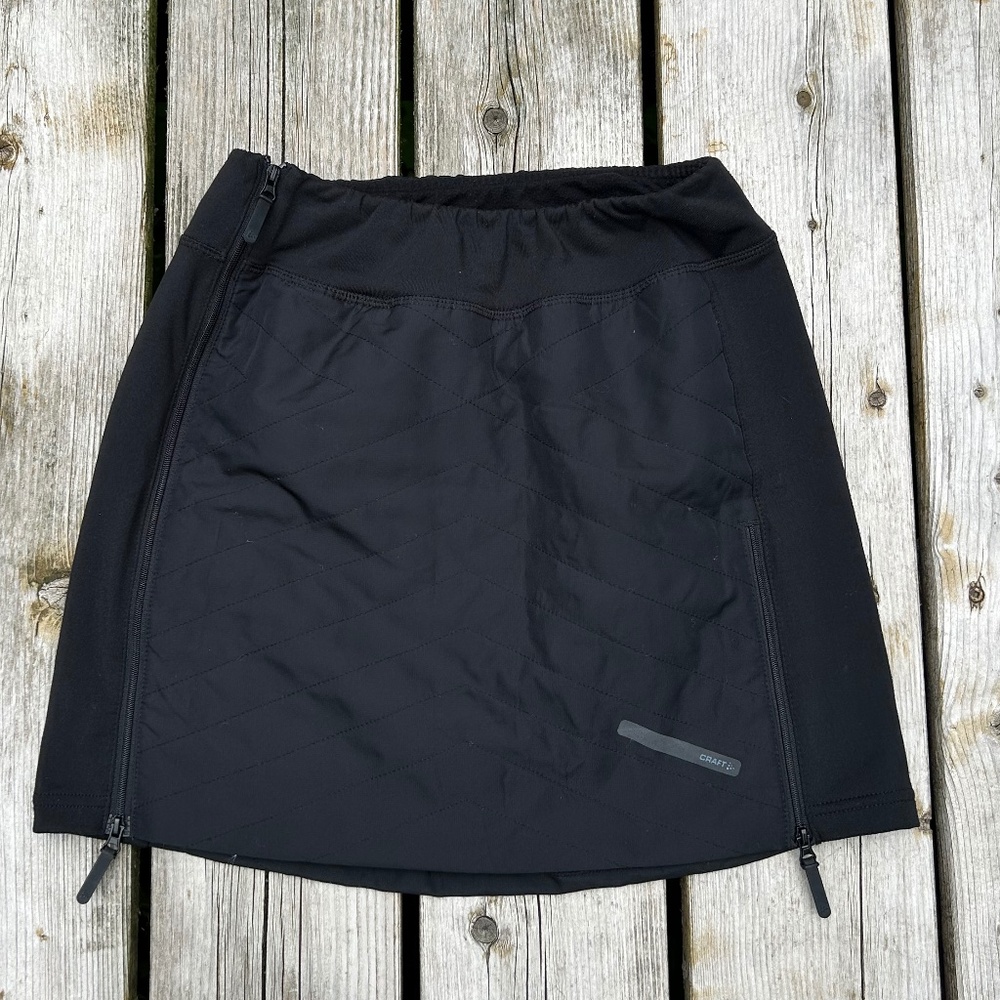 CLEARANCE: Craft⎪Black Running Skirt - Picture 2 of 10